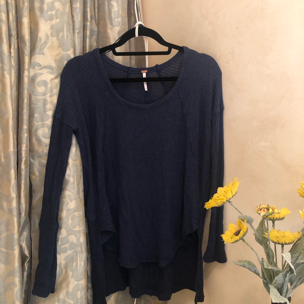 Free People Long Sleeve Thermal Top